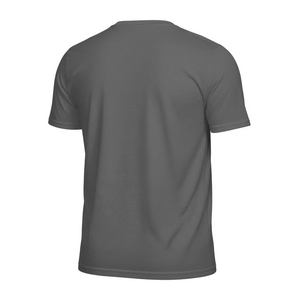 Gray t-shirt on a white background
