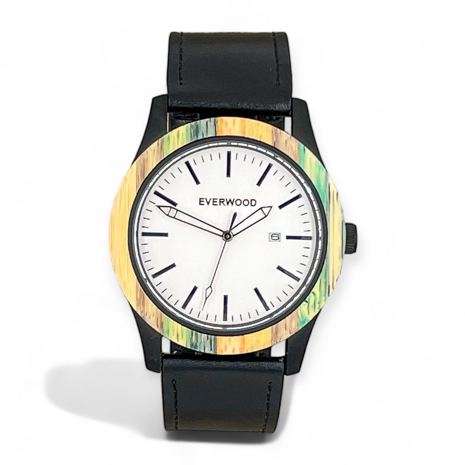 Inverness - Multi Bamboo & Black Leather