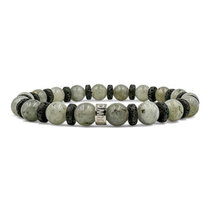 Labradorite Beaded Bracelet - Men’s Jewelry 