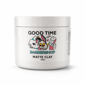 Men’s Matte Clay Hair Product by Good Time Barber Shop