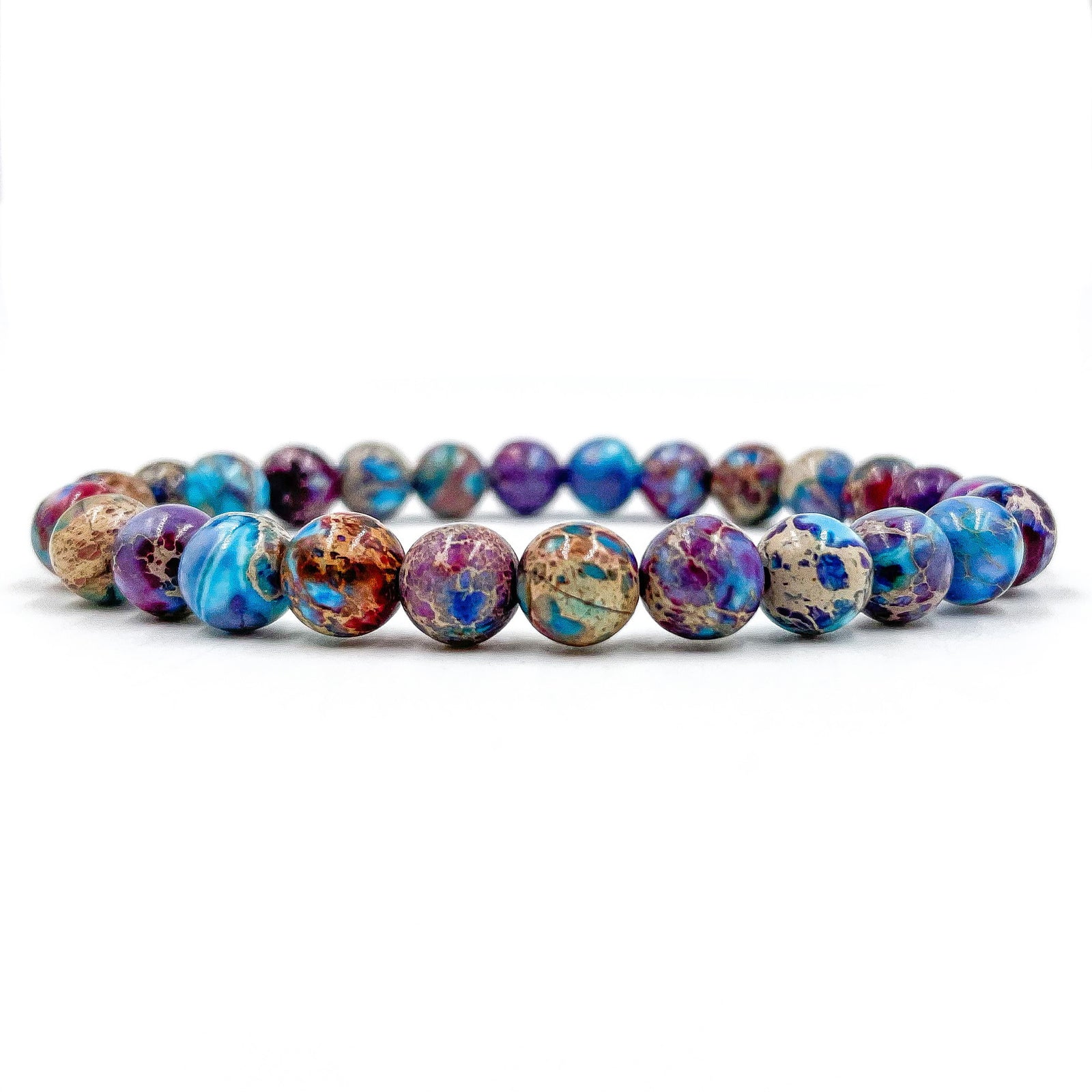Union - Galaxy Imperial Jasper Gemstone Beaded Bracelet