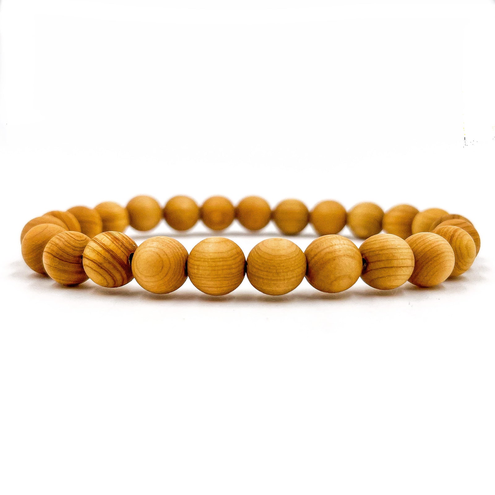 Union - Cedar Wood Mala Beaded Bracelet
