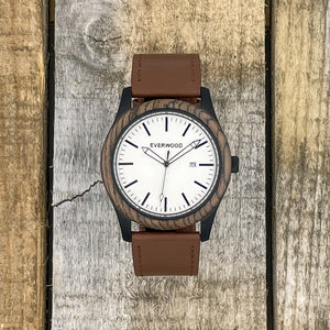 Inverness - Walnut & Brown Leather