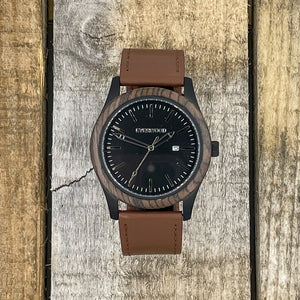 Inverness -  Walnut & Brown Leather