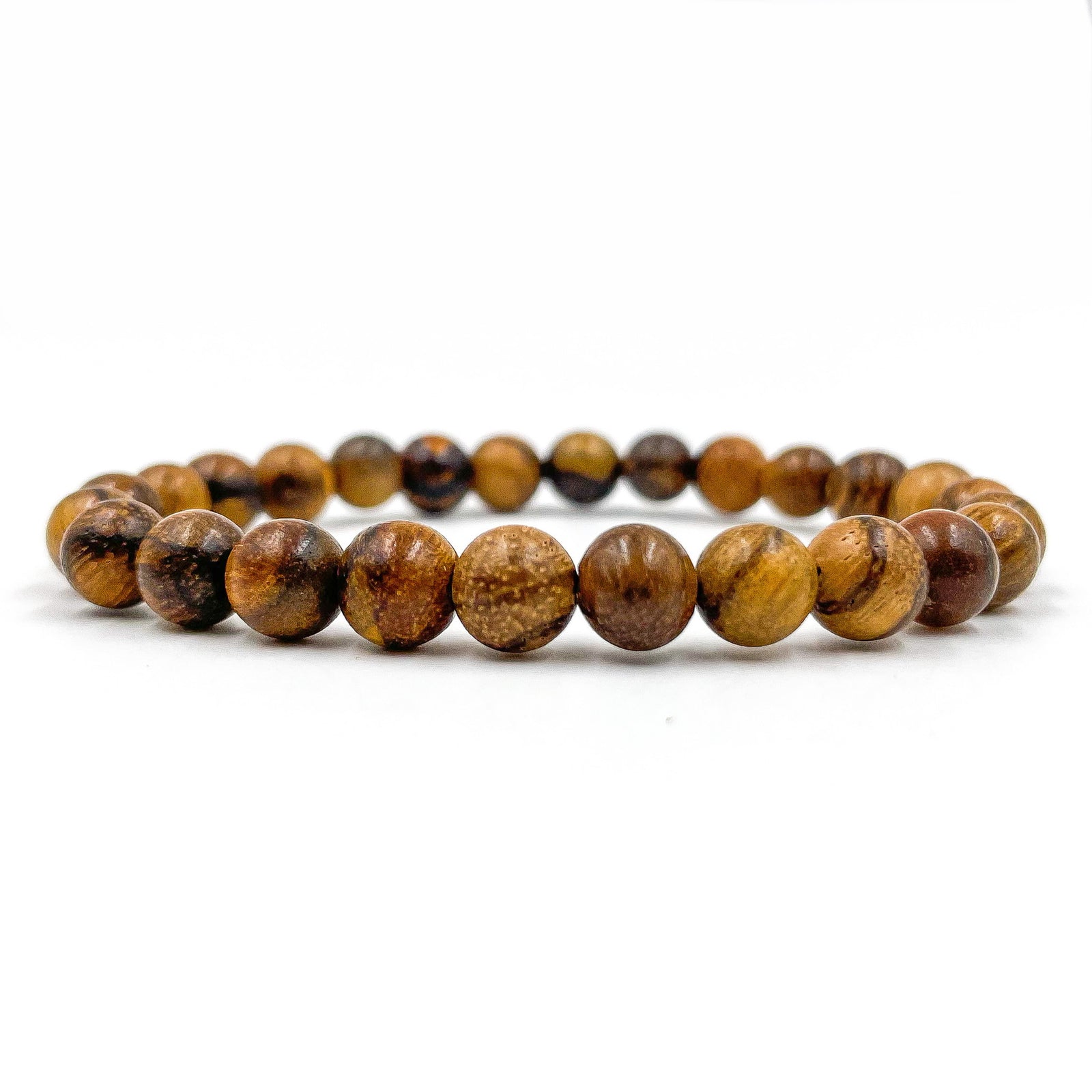 Union - Dark Brown Sandalwood Mala Beaded Bracelet